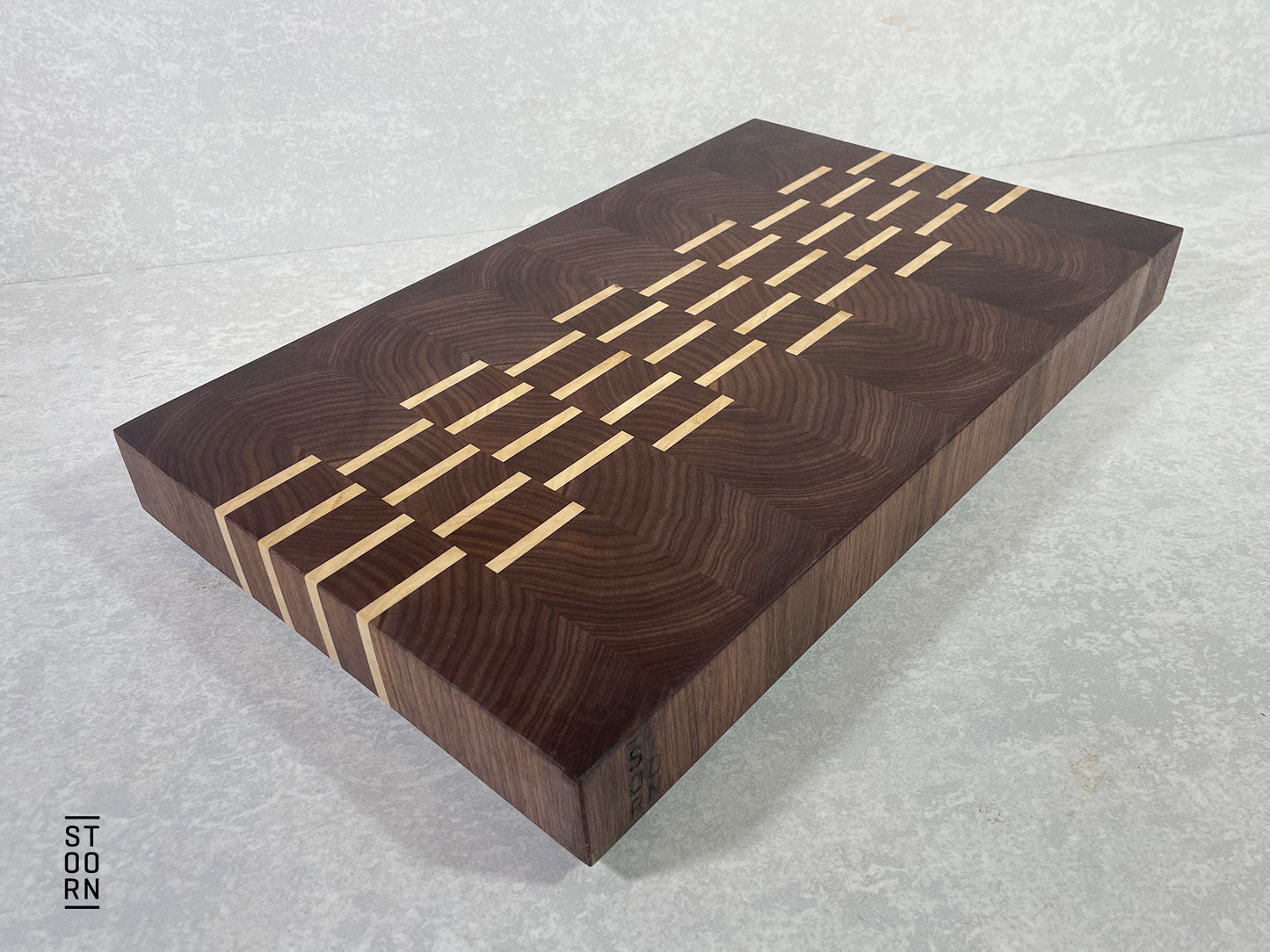 Black walnut chopping or serving board- RH_BW_01